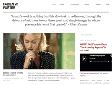 Tablet Screenshot of fabienwfurter.com